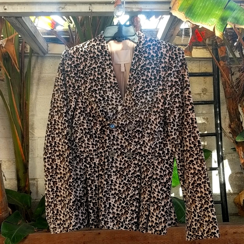 Rebecca Taylor Cheetah Print Blazer